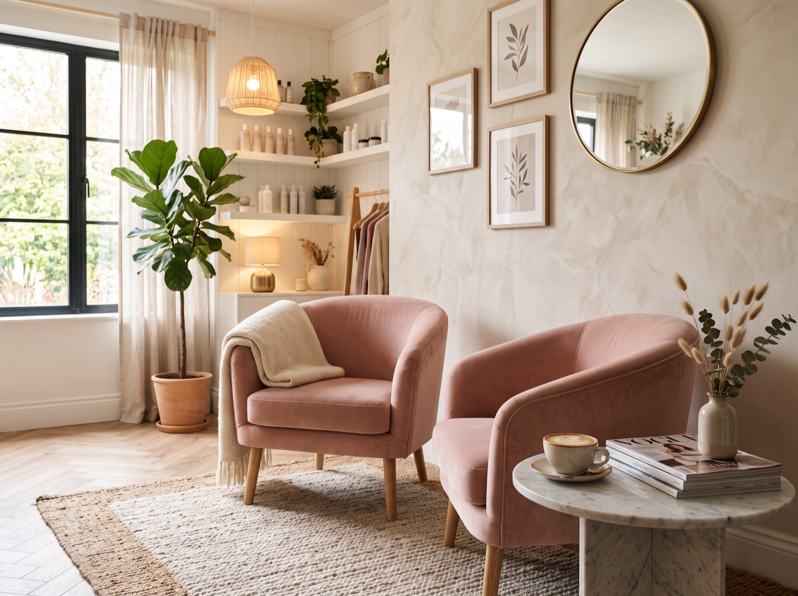 Unsere Lounge mit gutem Kaffee